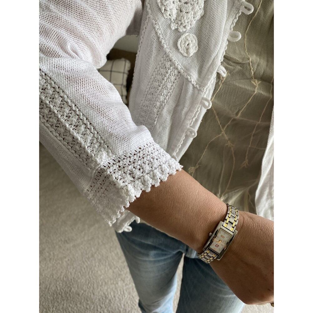 Bandolino women's cardigan, in a romantic style.100% cotton 8 - Picture 5 of 12